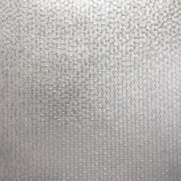 Brewster Geometrics Silver Wallpaper Sample