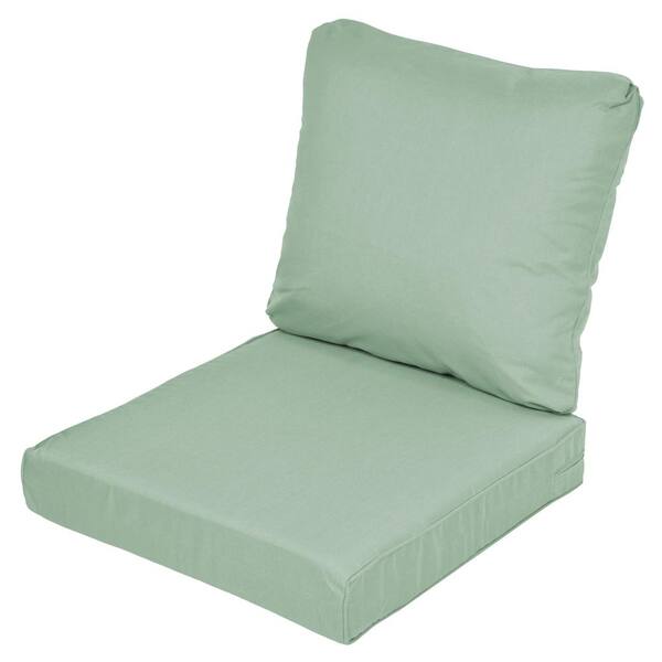 Unbranded Lemon Grove Sunbrella Spectrum Mist Replacement 2-Piece Outdoor Sofa Cushion
