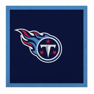 34.75 in. x 34.75 in. Tennessee Titans NFL Felt Wall Banner Flag