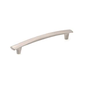 Kensington Collection 6 5/16 in. (160 mm) Brushed Nickel Modern Cabinet Bar Pull
