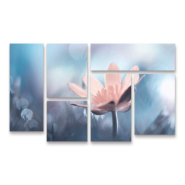 Trademark Fine Art Fabien BRAVIN Mellow Mood 6-Piece Panel Set Unframed Photography Wall Art 28 in. W. x 47 in.