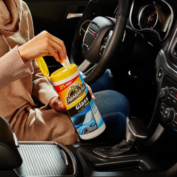Car Cleaning Wipes Interior Car Cleaner Dust Wipes for Dashboard Cleaner Automotive Interior Wipes for Vehicle Seat Multipurpose Surface Cleaning by