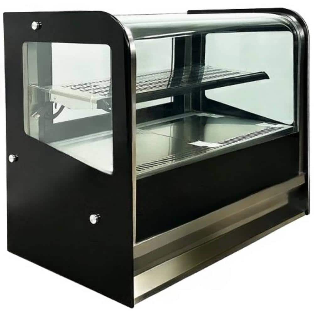 35 in. W 4 cu. ft. Commercial NSF Refrigerated Countertop Bakery Display EST4A in Stainless Steel