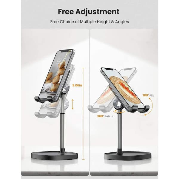 Yichuhaoxi Cell Phone Stand Adjustable for Phone Holder for Desk