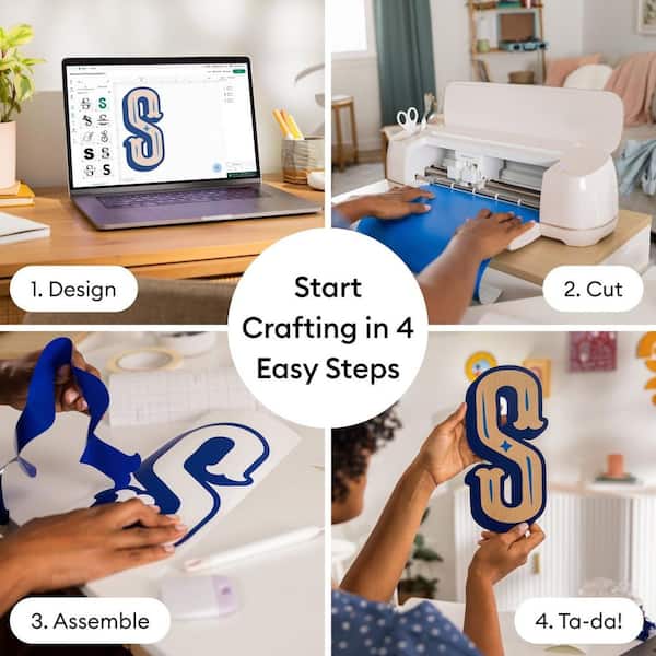 Cricut Maker 4 Seashell Cutting Machine Bundle with Rainbow Smart