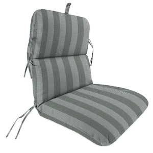 45 in. L x 22 in. W x 5 in. T Outdoor Chair Cushion in Conway Smoke