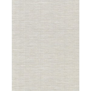 Bay Ridge Light Grey Faux Grasscloth Light Grey Wallpaper Sample