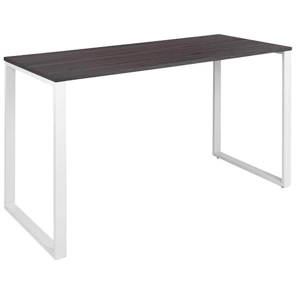 Carnegy Avenue 55 in. Rustic Gray Computer Desk