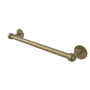 Satellite Orbit Two Collection 36 in. Towel Bar in Antique Brass