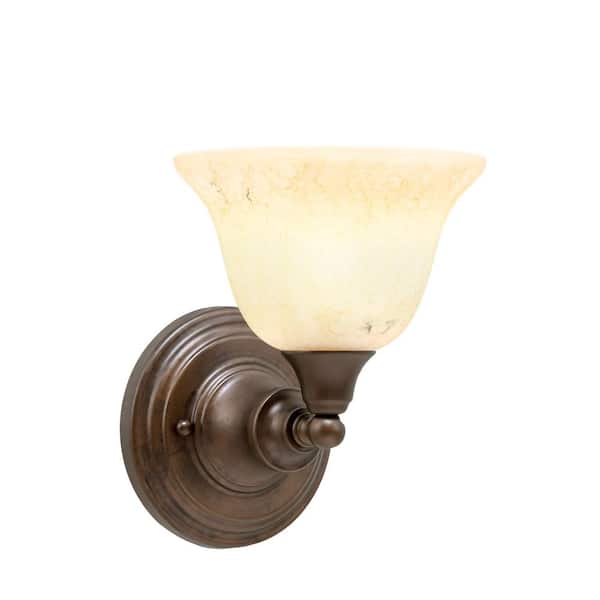 Unbranded Fulton 1-Light Bronze Wall Sconce