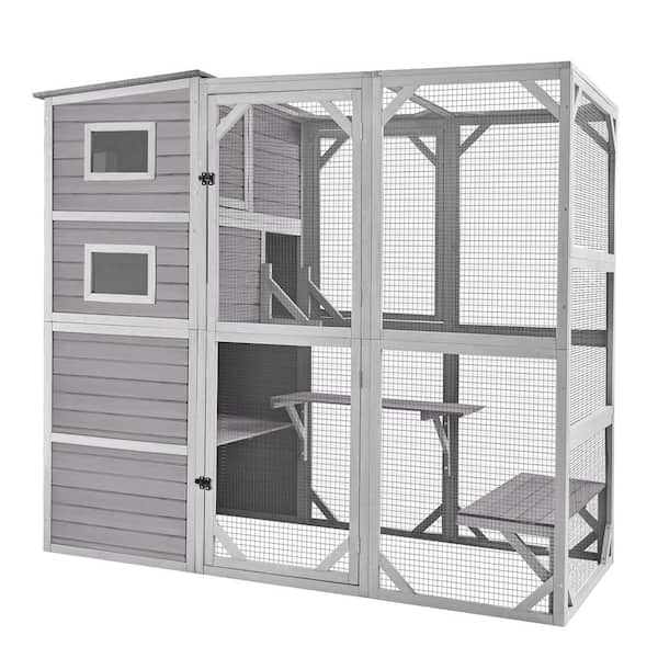 Outdoor Cat Enclosure, Large Pet Enclosure
