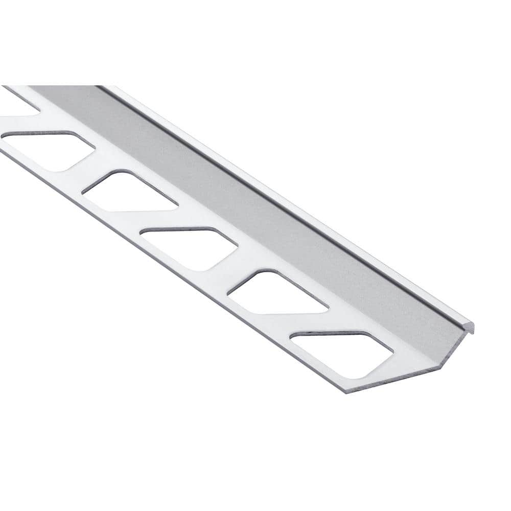 Finec Satin Anodized Aluminum 11/32 in. x 8 ft. 2-1/2 in. Metal Tile Edging Trim price history on PriceWatchPro