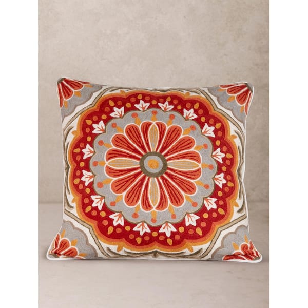 Holi Throw Pillow Cover-20 in. x 20 in.