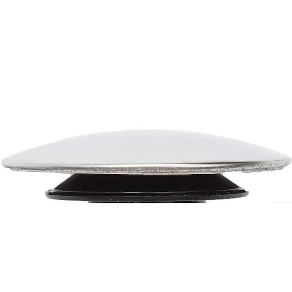 PF WaterWorks 2.5 in. Cap Dia. Quick Sink Drain Cover-Up Jumbo Cap for EasyPOPUP, HairFREE, ClogFREE, SinkSTRAIN Pop-Up Stoppers in CH