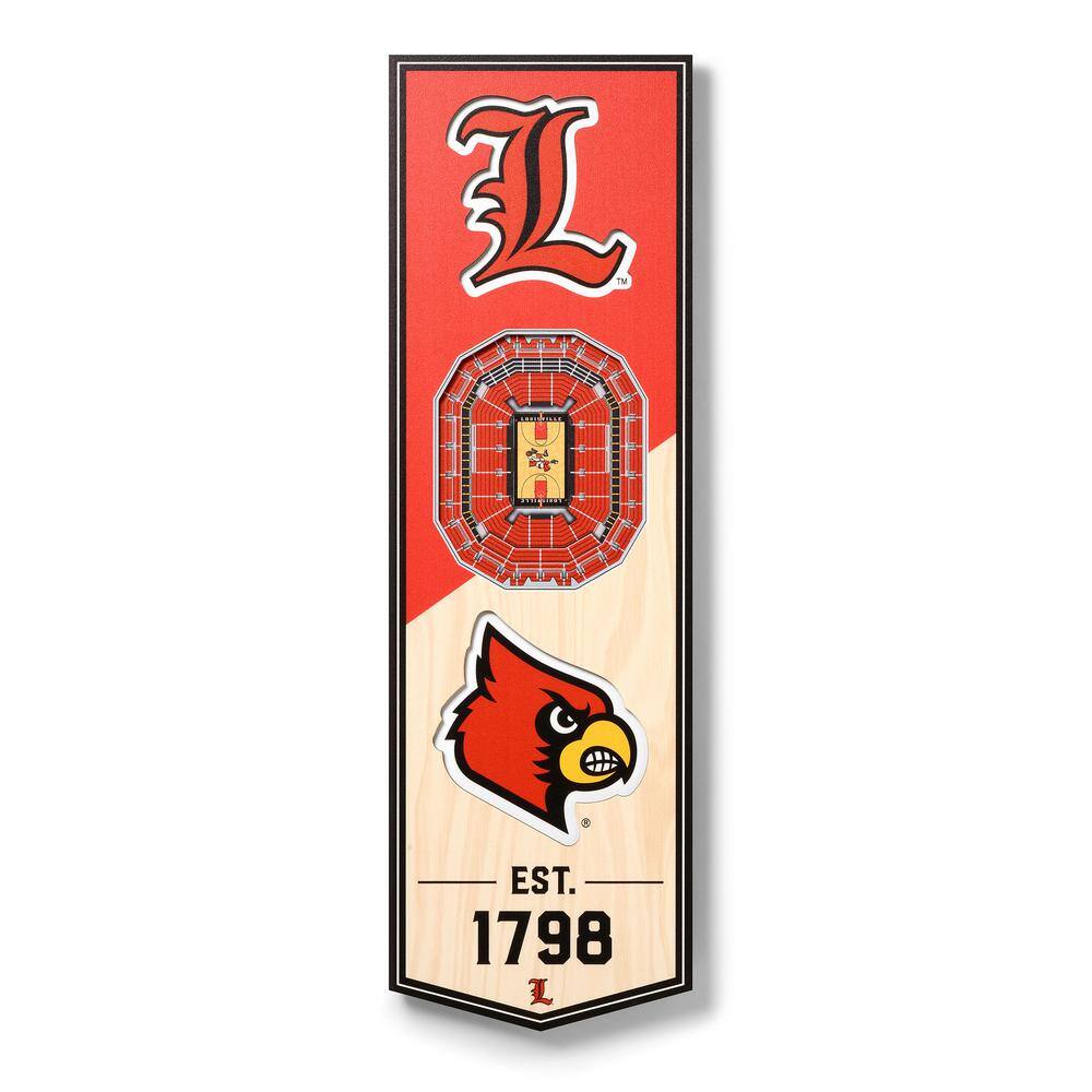 NCAA Boasters 4-piece Coaster Set - Louisville Cardinals