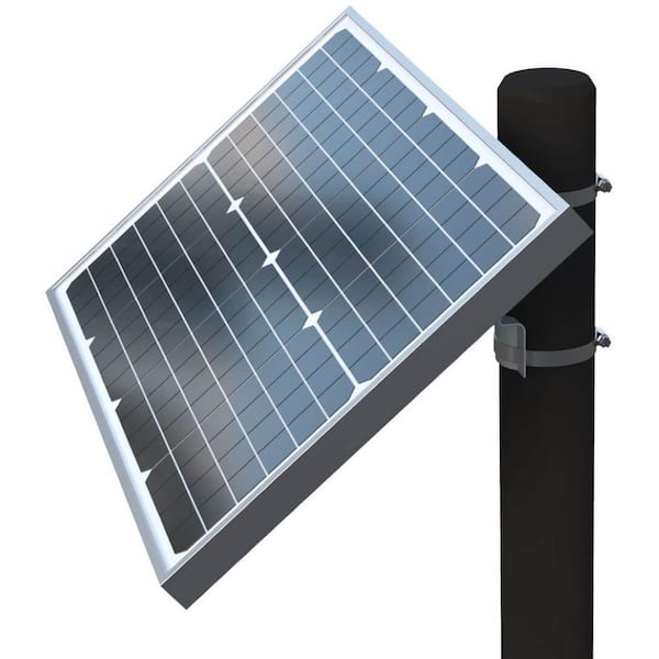 GHOST CONTROLS 30-Watt Monocrystalline Solar Panel Kit