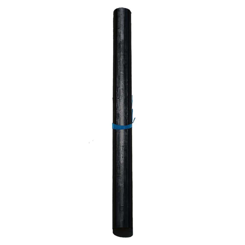 Ebony Textured Bamboo Wall Paneling Decor, 48x96 inches