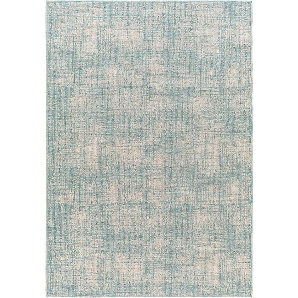 Artistic Weavers Hampton Charcoal Abstract 6 ft. x 9 ft. Indoor/Outdoor Area Rug