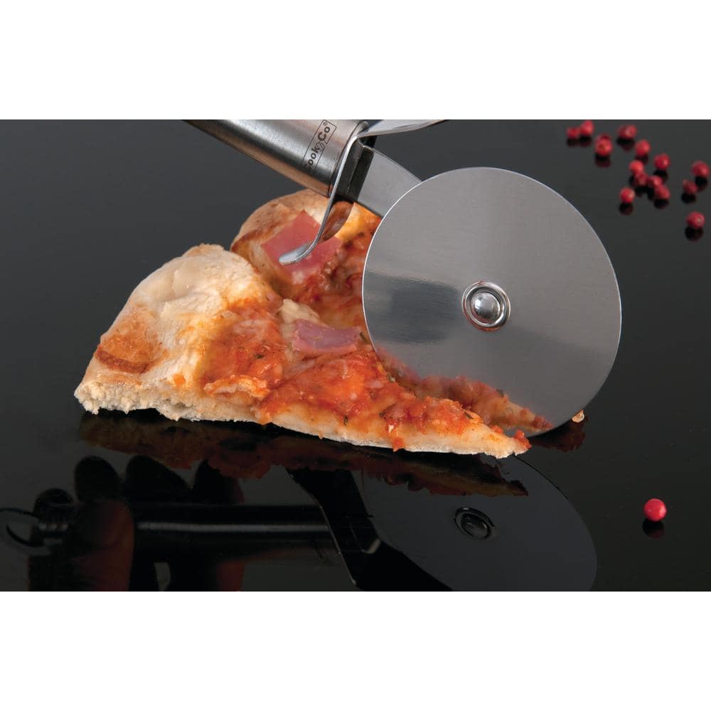 BergHOFF Essentials Stainless Steel Pizza Cutter with Long Handle
