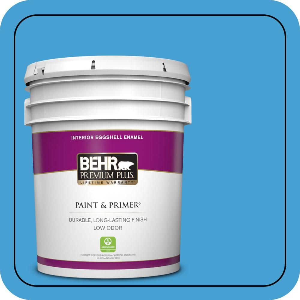 5 gal. #P500-5 Peaceful River Eggshell Enamel Low Odor Interior Paint & Primer price history on PriceWatchPro