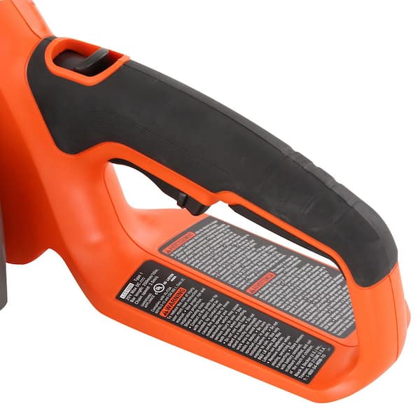 Refurbished Black & Decker LCS1020 10 in. 20-Volt Max Lithium-Ion Cordless Chainsaw