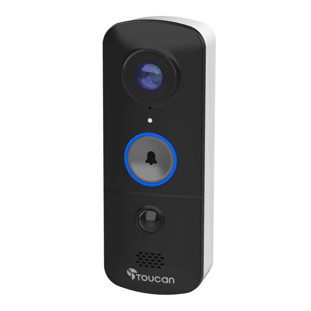 V3 Wireless Battery Operated Video Doorbell Includes Doorbell Chime Night V