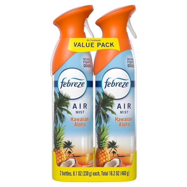 Febreze Air Mist 8.1 oz. Hawaiian Aloha Scent Air Freshener Spray