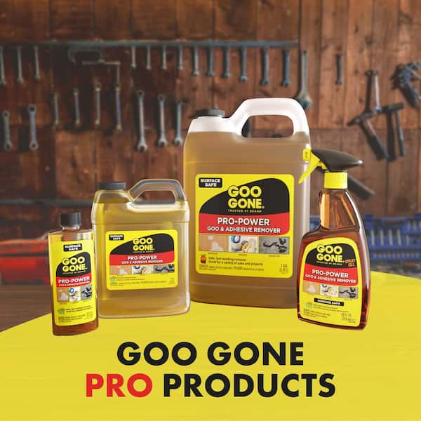 Goo Gone 24 oz. Pro-Power Adhesive Remover Spray Gel 2180A - The
