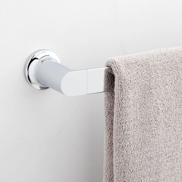 SIGNATURE HARDWARE Berwyn 18 in. Wall Mounted Single Towel Bar in ...