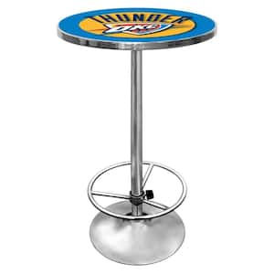 NBA Oklahoma City Thunder Chrome Pub/Bar Table