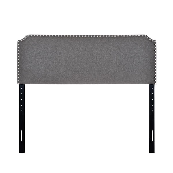 HMidea Clip Corner Stone King Upholstered Headboard