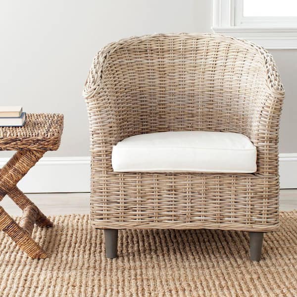 Omni Natural Unfinished Wood Arm Chair