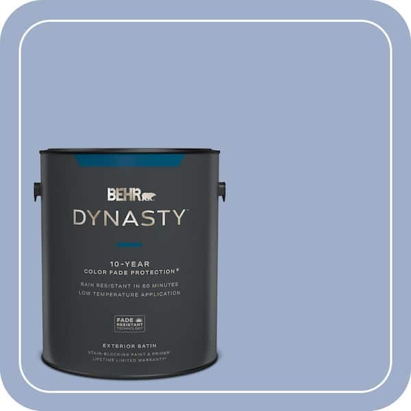 BEHR DYNASTY 1 gal. #MQ5-17 Poetry Reading Satin Enamel Exterior Stain-Blocking Paint & Primer