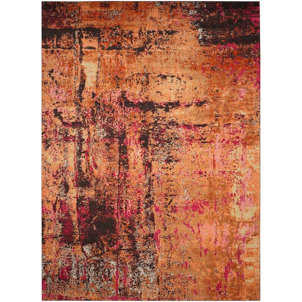 SAFAVIEH Monaco Multi 10 ft. x 14 ft. Solid Color Area Rug