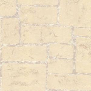 Uwharrie Cream Stone Paper Peelable Roll (Covers 56.4 sq. ft.)