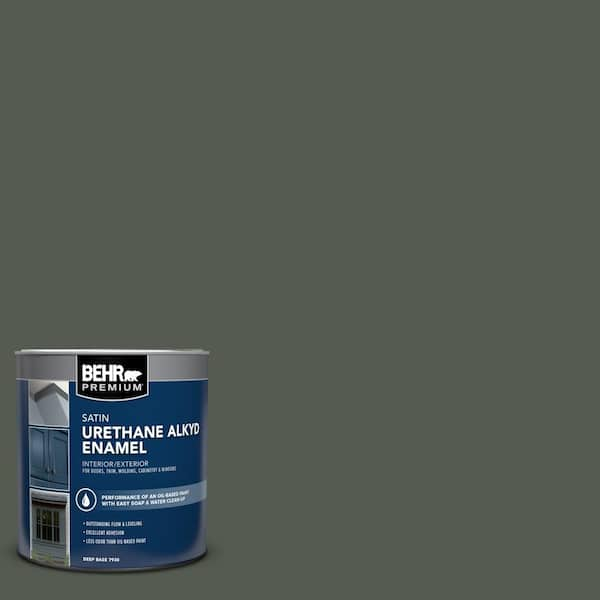 Have a question about BEHR PREMIUM 1 gal. #N180-3 Race Track Urethane Alkyd  Satin Enamel Interior/Exterior Paint? - Pg 4 - The Home Depot