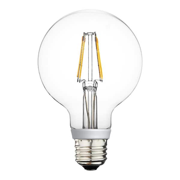 Euri Lighting 40W Equivalent Warm White G25 Dimmable LED Light Bulb