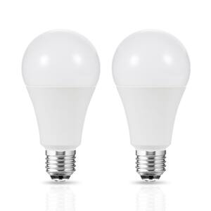 50-Watt/100-Watt/150-Watt Equivalent A21 3-Way LED Light Bulb in Cool White/Daylight/Soft White (2-Pack)