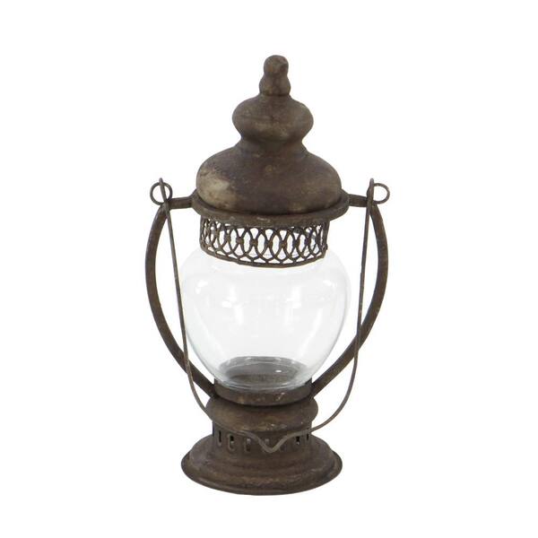 Antique Replica Candle Holder Vintage Style Lantern Mantle Table Decor  NEW 