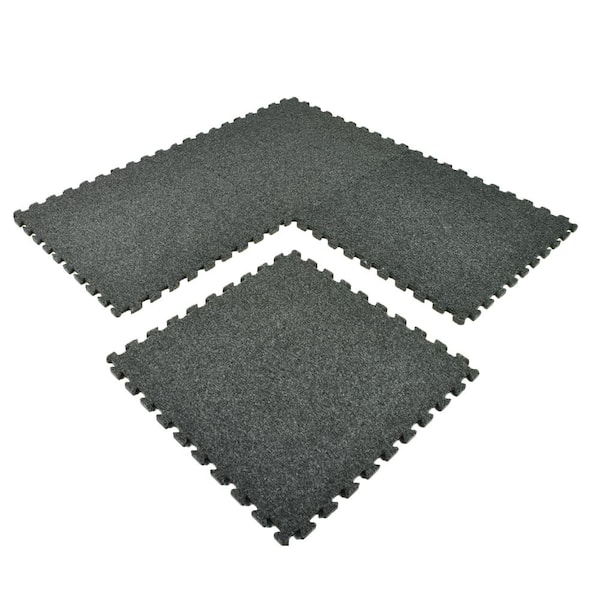 Outdoor Large Rubber Mat Waterproof - Garage Home Gym Floor Dog Bowls Crate  Pad Rubber Flooring Rolls, 1/16 Thick ( Color : Gray , Size : 1x1.5m )