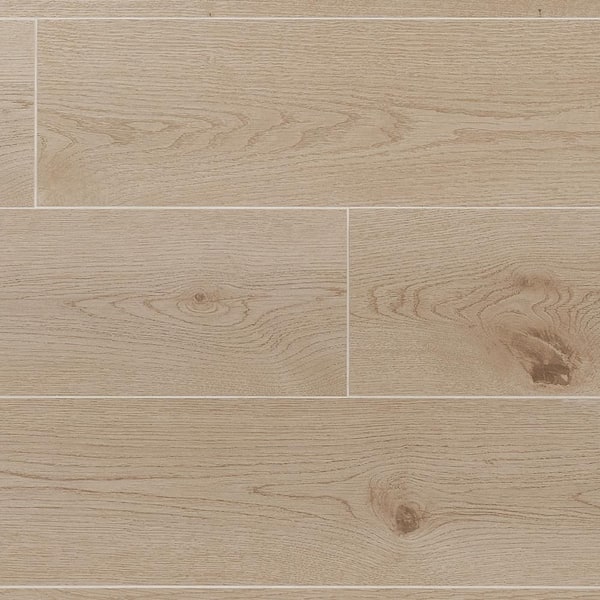 Ivy Hill Tile Hemlock Natural Pale 7.71 in. x 47.04 in. Wood Look Matte Porcelain Floor and Wall Tile (15.49 sq. ft./Case)