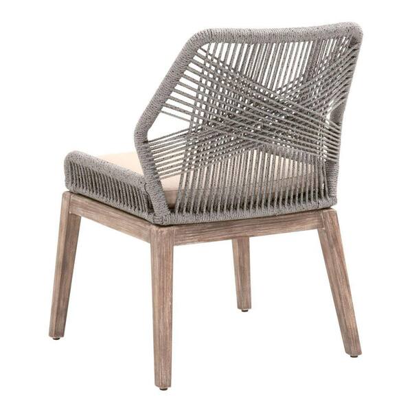 Lillian august set of discount 2 rope crossweave dining chairs