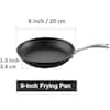 Cooks Standard 11 in. Black Hard Anodized Aluminum Nonstick Wok Stir Fry  Pan 02591 - The Home Depot