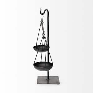 Ellis 10 in. L x 4 in. W Black Metal Vintage Inspired Weighing Scale