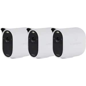 Protective Silicone Skins for Arlo Essential Spotlight Camera - Accessorize and Protect Your Arlo Camera, White (3-Pack)