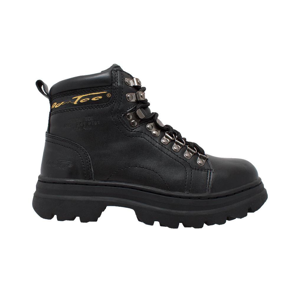 Women's 6'' Work Boots - Steel Toe - Black Size 7(M) price history on PriceWatchPro