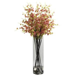 Giant Cherry Blossom Artificial Arrangement in Pink
