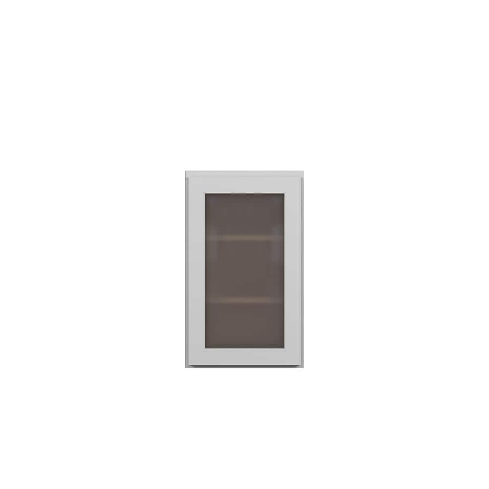 Norfolk Shaker 15 in. W x 30 in. H x 12 in. D in Painted White Plywood Asse