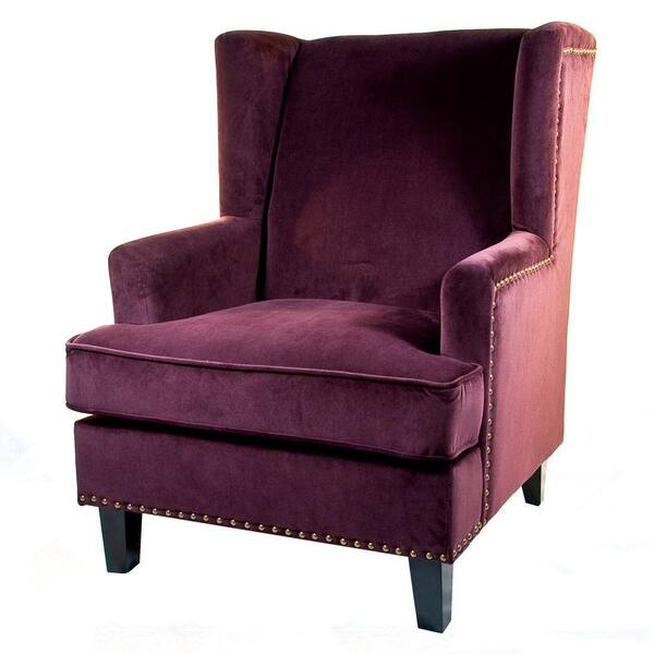 Unbranded Vincent Port 29 in. W Wing Back Chair
