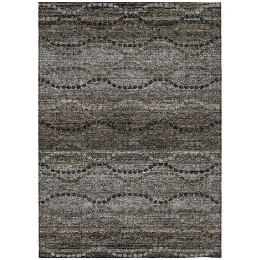 Chantille Machine Washable Indoor/Outdoor Abstract ACN2031 Chocolate 10 ft. x 14 ft. Area Rug price history on PriceWatchPro